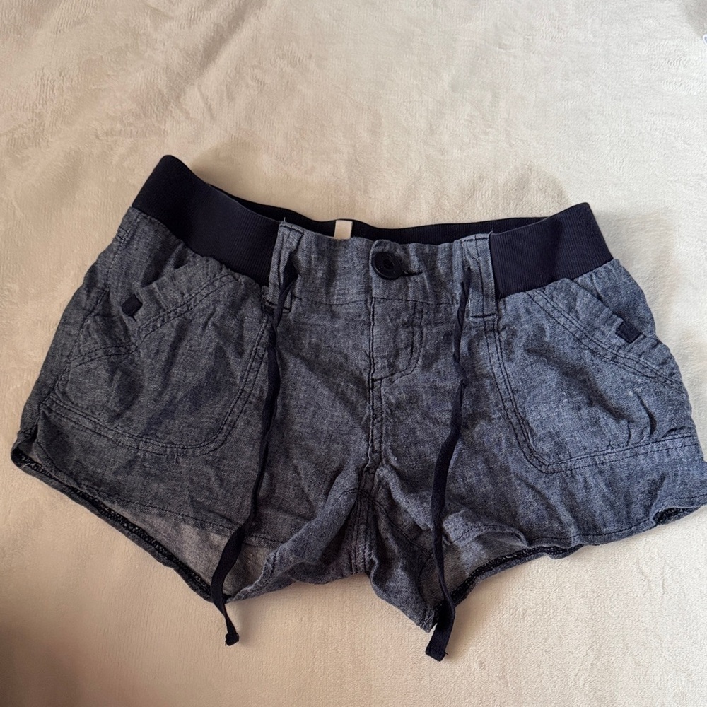 Stylish Denim Blue Women's Shorts